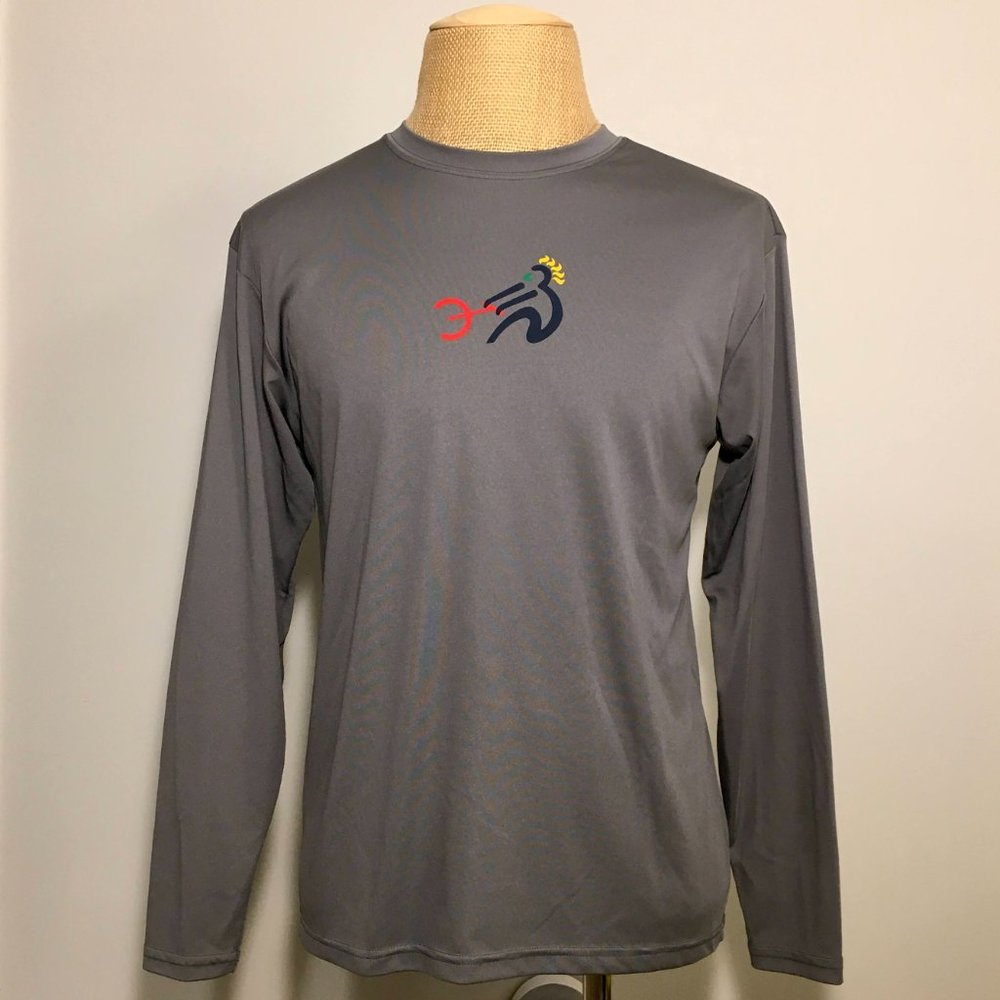 CREW/ROWING Long Sleeve Athletic Shirt